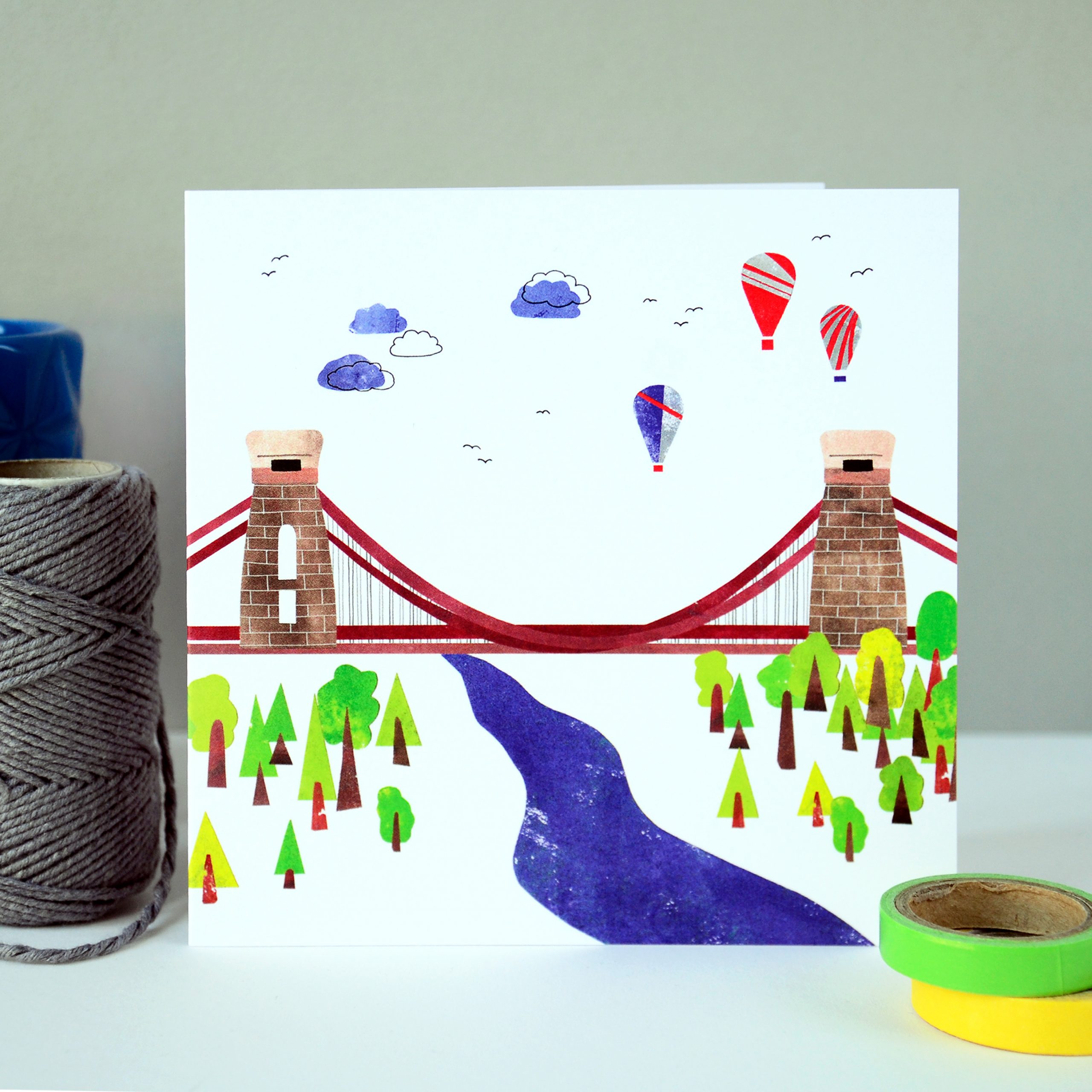 Bristol Suspension Bridge Art Print We Make Bristol